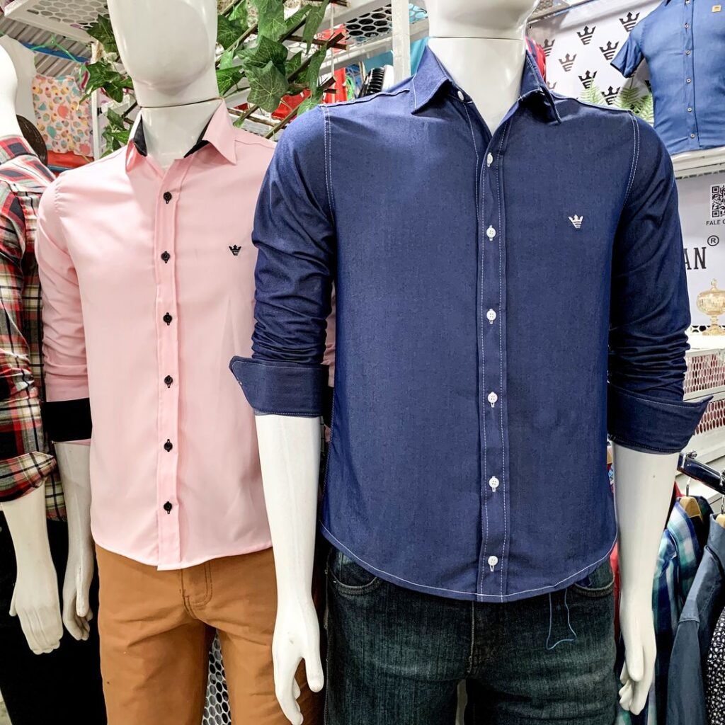 Confecção de roupa masculina