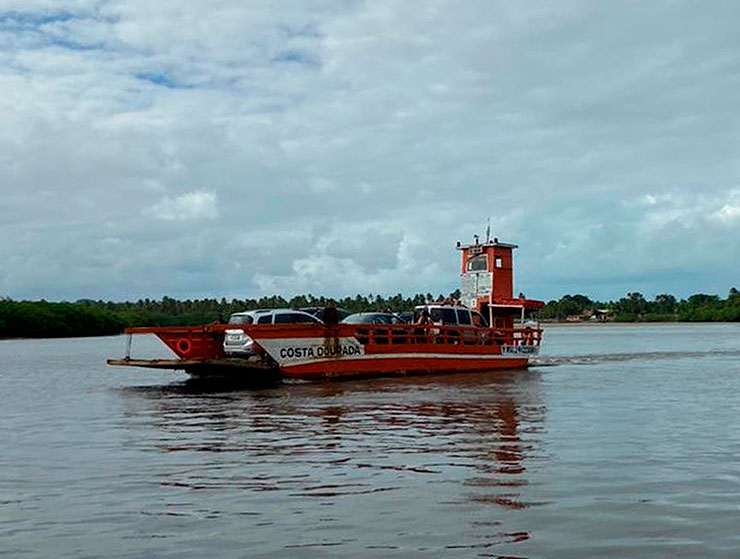 Balsa do rio Manguaba