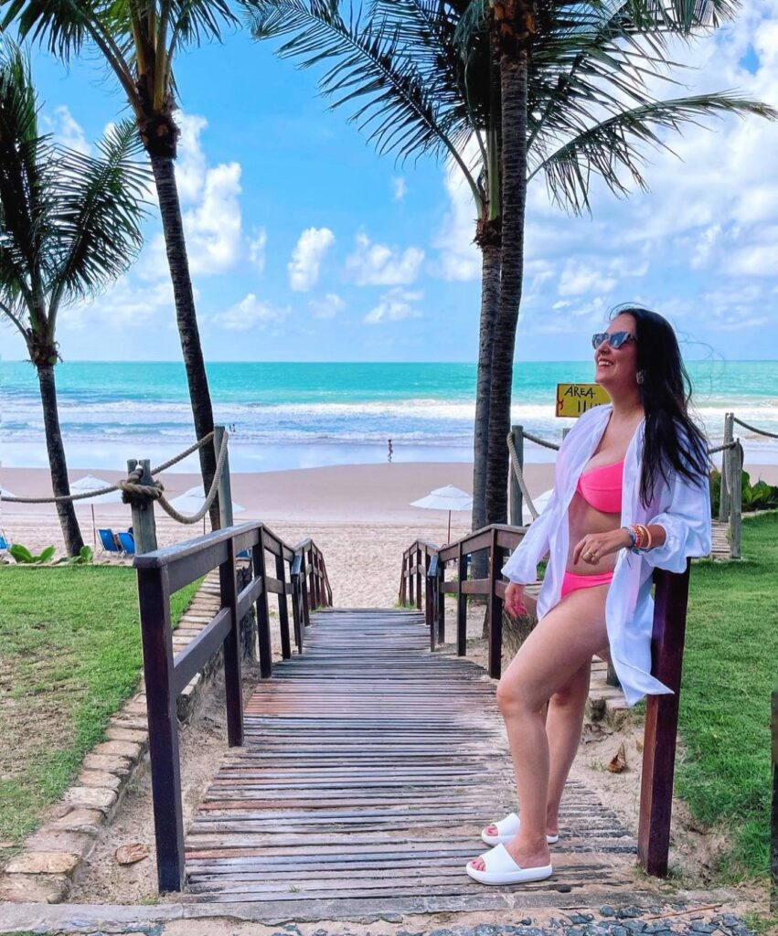 acesso a praia Pousada Ecoporto Porto de Galinhas