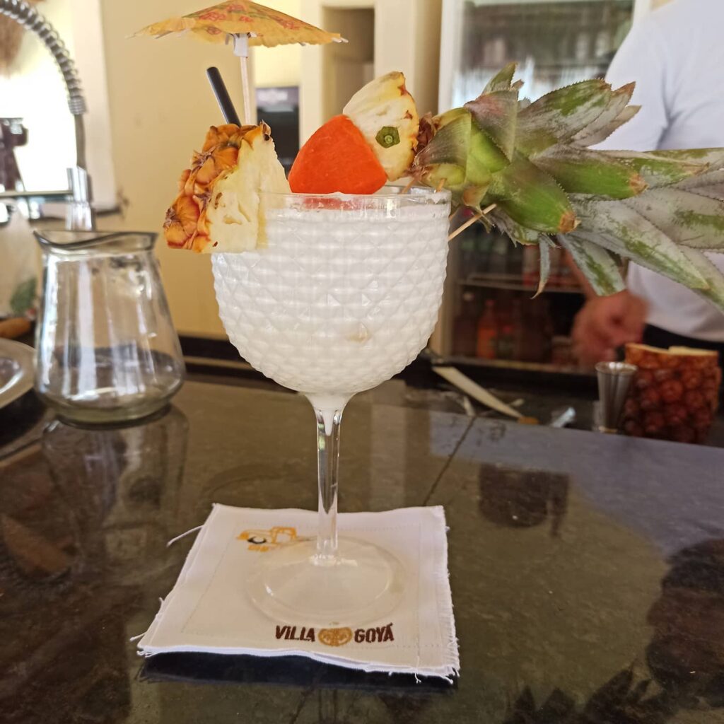 Drink na Pousada Villa Goyá